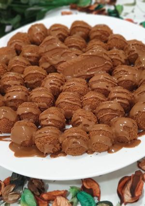 صورة لوصفة حلى كرات اللوتس