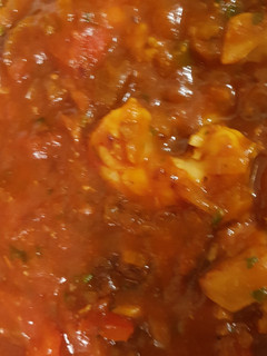 Una foto de Salsa de Gambones y Setas