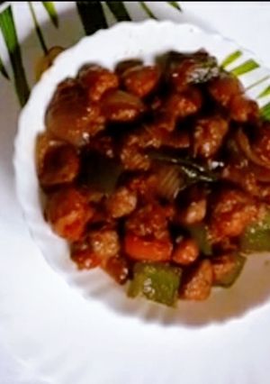 সোয়া চিলি (Soya chilli recipe in Bengali) রেসিপির প্রধান ছবি