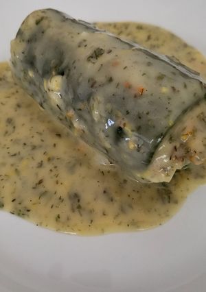 Görög töltött cukkini recept fotója
