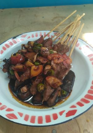 Foto resep Sate Sapi