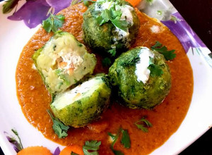 A picture of Tricolor malaii kofta.