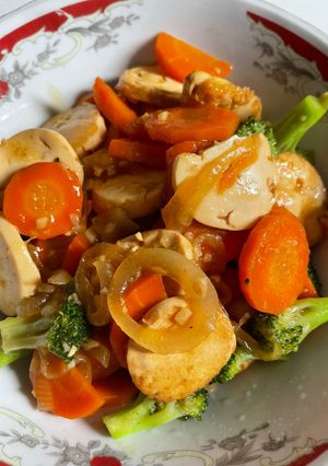 Foto resep Brokoli Tofu Saus Tiram