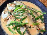 Ikan rebus masak lemak cekur