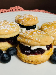 Una foto de Scones dulces