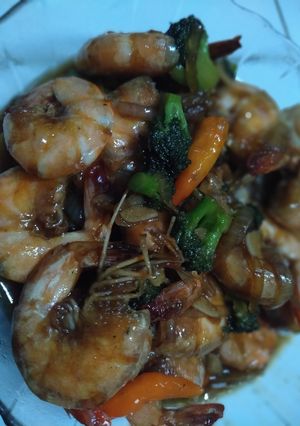 Foto resep Udang saus mentega