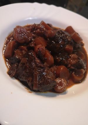 Une photo de Bœuf carotte à ma façon au cookeo touch