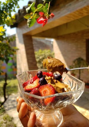 Una foto de Mousse de palta y chocolate ❤