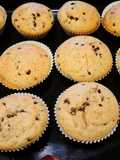 Muffins con Scaglie di Cioccolato