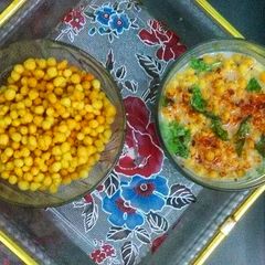 A picture of Boondi raita.