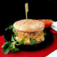 Foto principal de Hamburguesa vegana de soja texturizada
