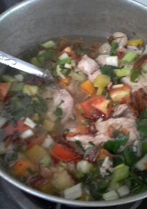 Foto resep Sup ayam jahe
