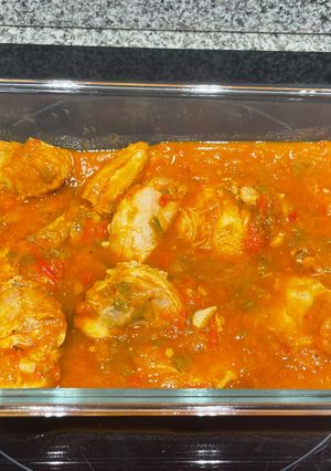 Una foto de Pollo al Chilindrón en Monsieur Cuisine Connect
