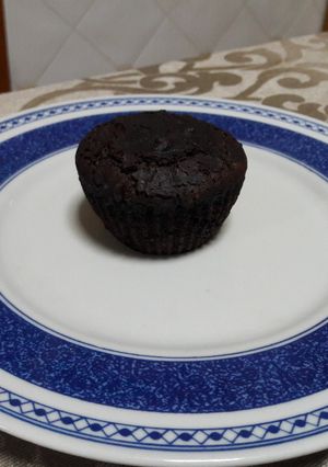 Foto principal de Magdalenas de algarroba sin gluten veganas