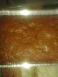 Dulce o Pastel de guineo maduro o banana
