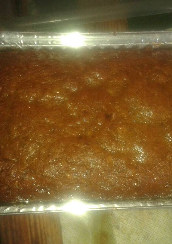 Una foto de Dulce o Pastel de guineo maduro o banana