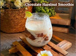 Gambar Avocado Chocolate Hazelnut Smoothie
