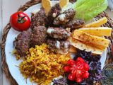 كفتة الموزاريلا وبرغل الشعيرية تحفة كفتة الموزاريلا