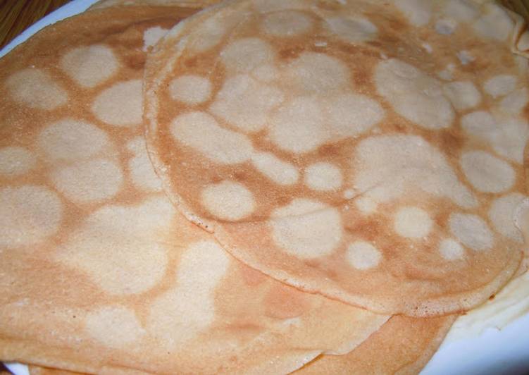 Masa de crepes receta básica