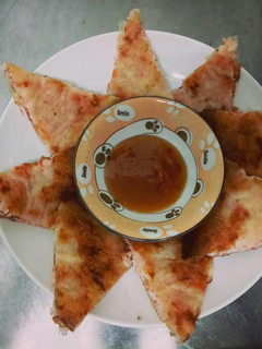 月亮蝦餅潤餅皮版 的食譜成品照片