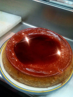 Una foto de Puding de croissant