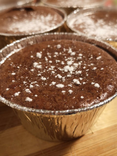 Una foto de Coulant de chocolate