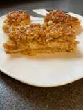 Honig- Nuss- Schnitte
