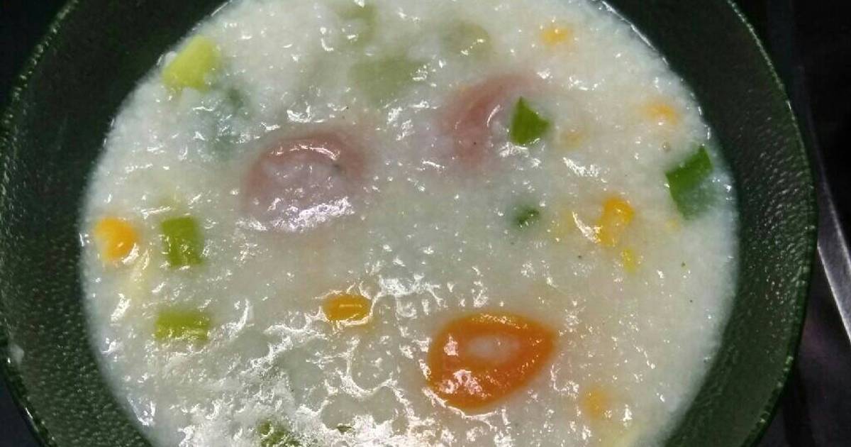 Resep Bubur Sayur Sayuran Oleh Rika Cookpad