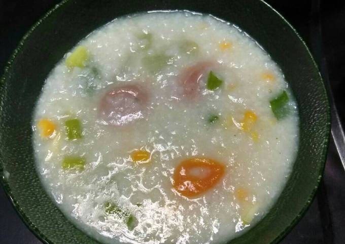 Resep Bubur Sayur Sayuran Oleh Rika Cookpad