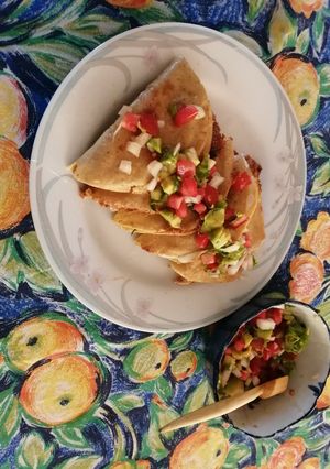Una foto de Quesadilla con epazote