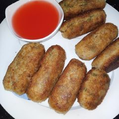 A picture of Arabic Potato Rolls.