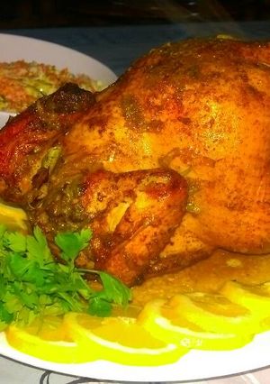 صورة لوصفة دجاج مشوي بالفرن