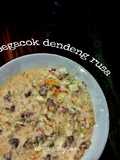 Gegacok dendeng rusa