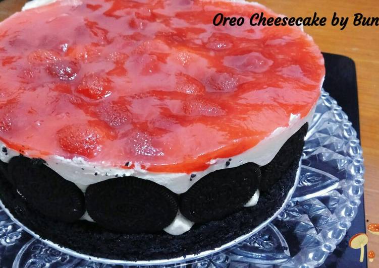 Resep Oreo Cheesecake (No Bake, No mixer), Bikin Ngiler
