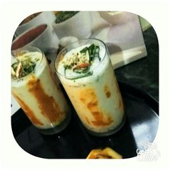 A picture of Gulkand Pan Lassi.