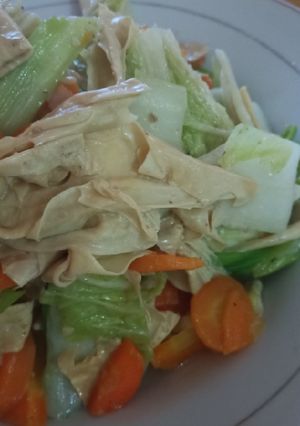 Foto resep Capcay kembang tahu