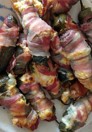 Una foto de Jalapeños rellenos