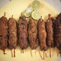 Mutton shahi kebab A picture of Mutton shahi kebab.