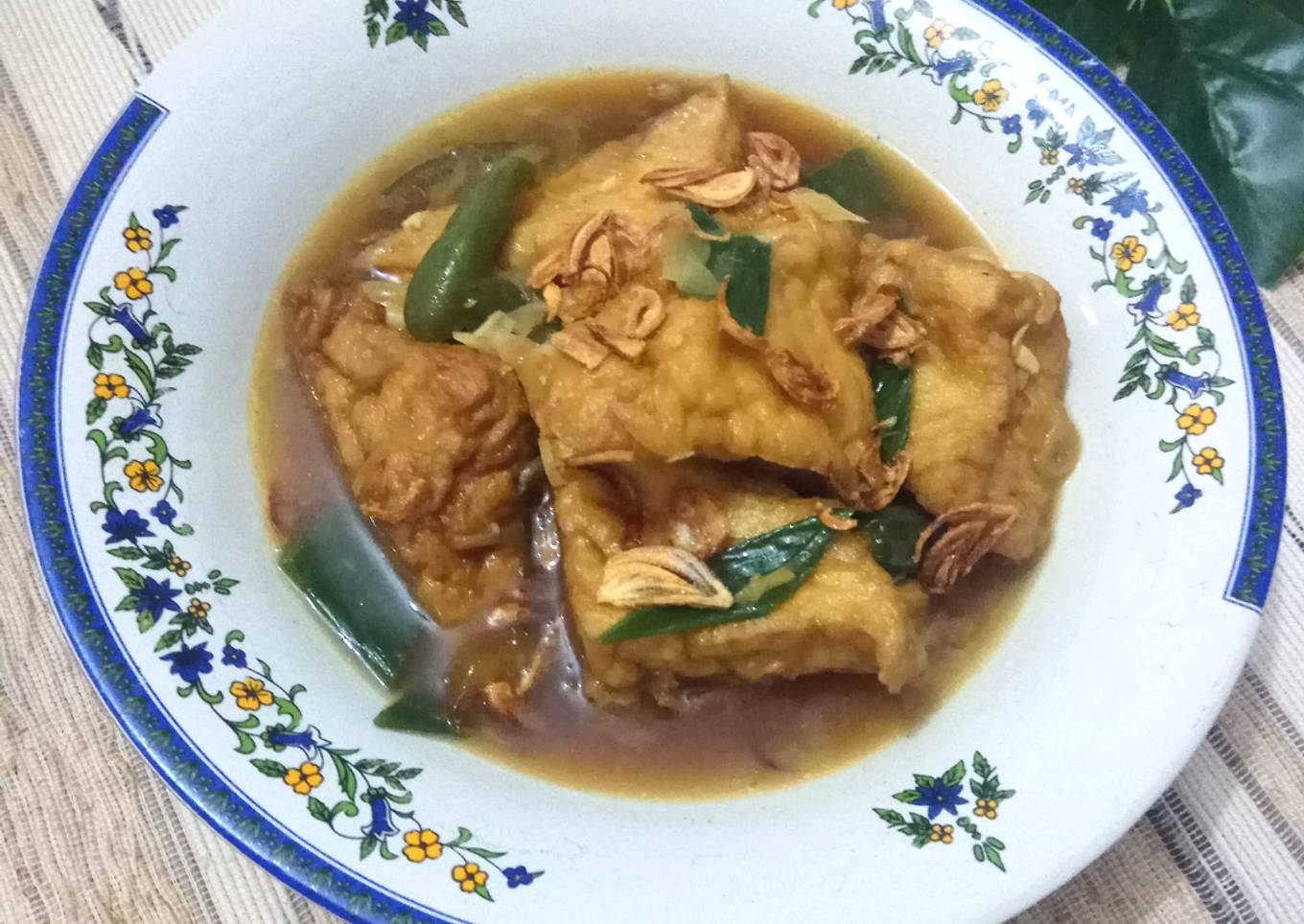 Sayur Tahu Kecap