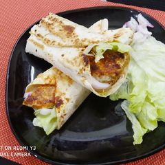 Chicken wrap A picture of Chicken wrap.