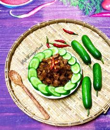 thịt ba rọi xào