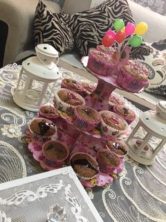 صورة لوصفة كب كيك الجزر بالشوفان 👍