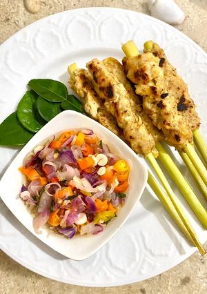 Foto resep Sate Lilit dan Sambal Matah
