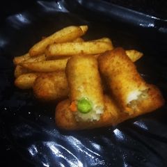 A picture of Cheese corn bites.