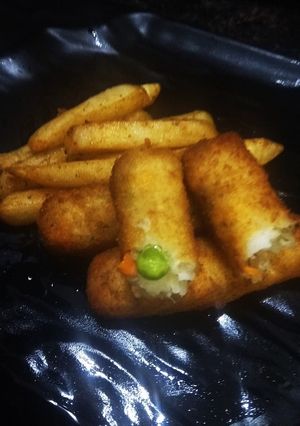 A picture of Cheese corn bites.