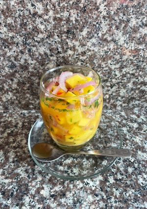 Una foto de Ceviche de Mango 🧑🏻🍳
