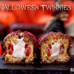 Una foto de Halloween twinkies