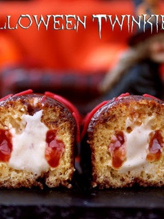 Una foto de Halloween twinkies