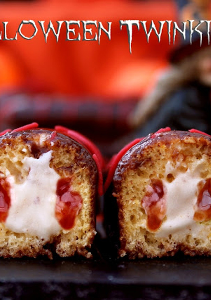 Una foto de Halloween twinkies