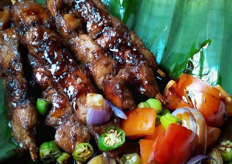 Sate ayam manis